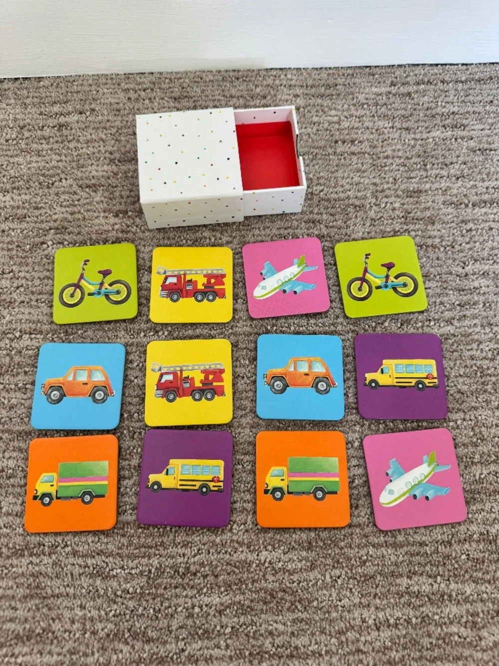 LOVEVERY | Things That Go Matching Cards | Memory Game